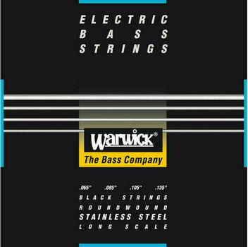 Bassguitar strings Warwick 40240 LB 4 065/135'' Black Label - 1