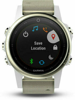 Smartwatch Garmin fénix 5S Sapphire/Goldtone - 1