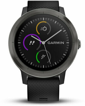 Smart hodinky Garmin vivoactive 3 Black Silicone/Slate - 1
