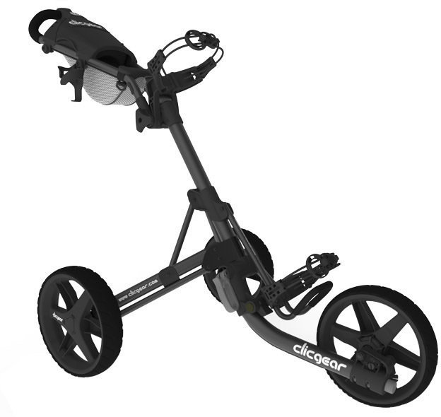 Ručna kolica za golf Clicgear 3.5+ Charcoal/Black Golf Trolley