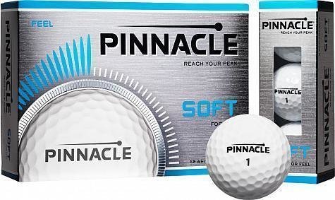 Golfový míček Pinnacle Soft White Dz