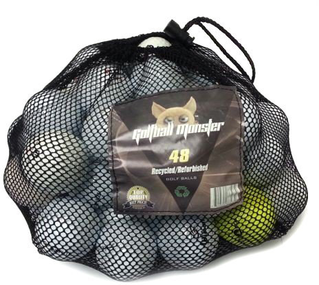 Použité golfové lopty Nitro Mixed Lake Balls 48-Pack