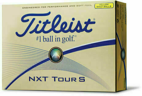 Нова топка за голф Titleist Nxt Tour S Ball White - 1