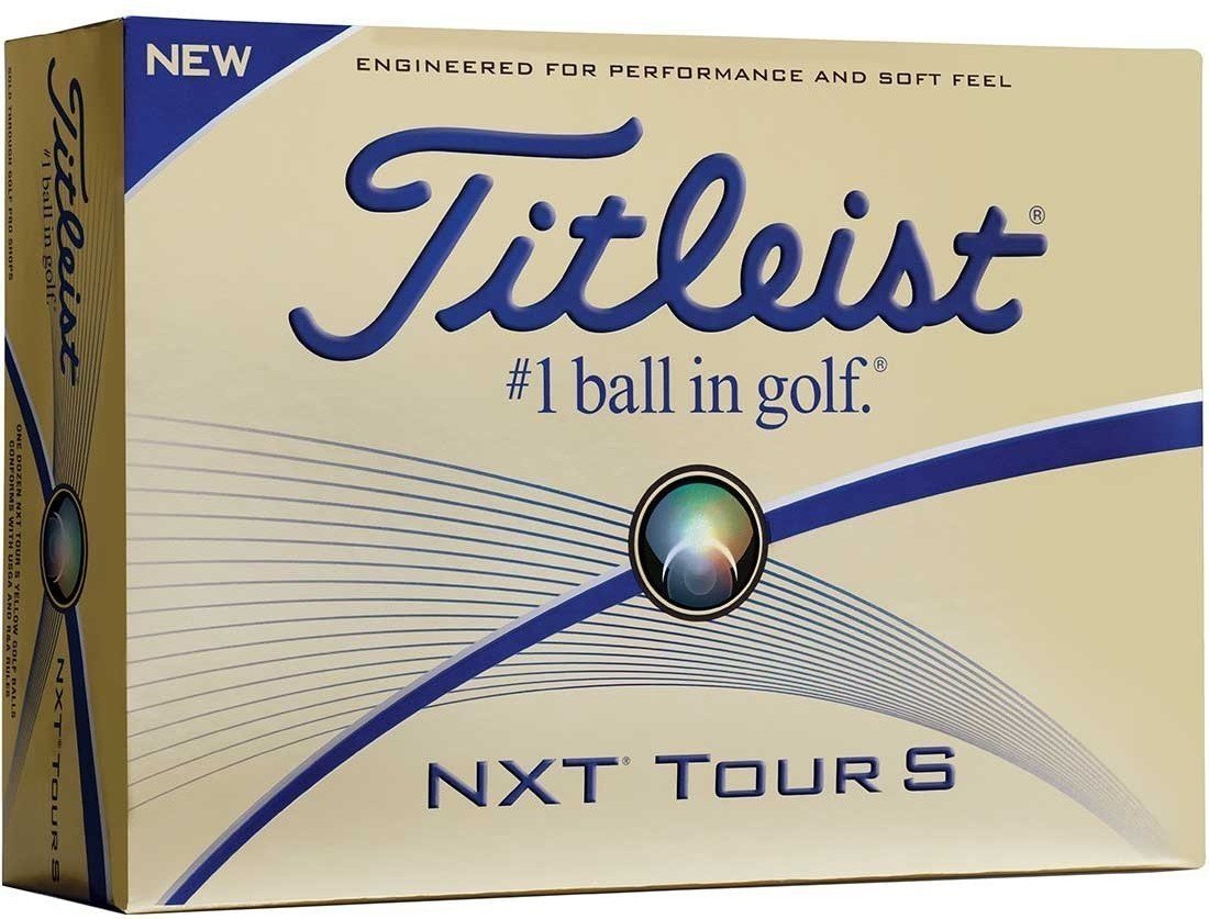 Bolas de golfe Titleist Nxt Tour S Yellow
