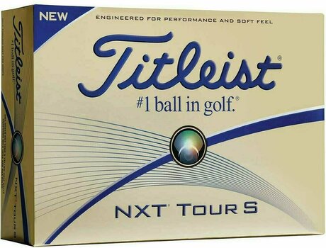 Нова топка за голф Titleist Nxt Tour S Yellow - 1