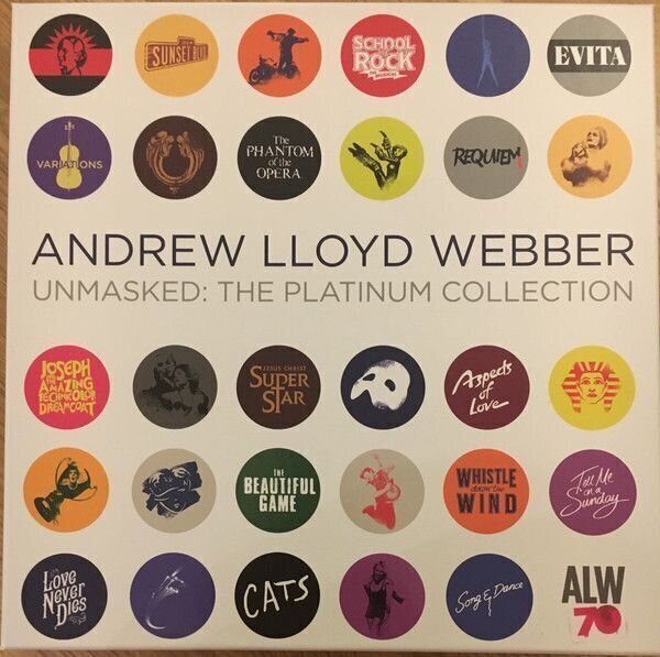 LP plošča Andrew Lloyd Webber - Unmasked: The Platinum Collection (5 LP)