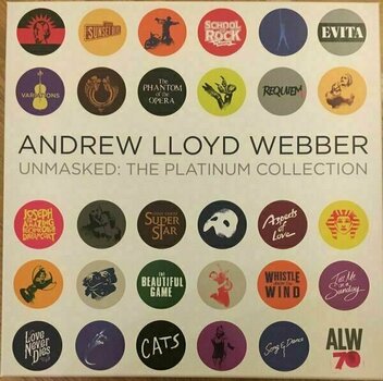 Disco de vinilo Andrew Lloyd Webber - Unmasked: The Platinum Collection (5 LP) - 1