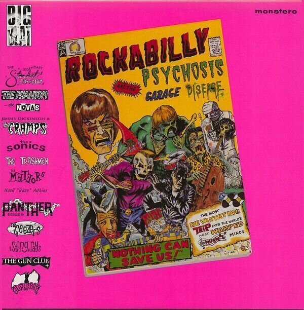 Disque vinyle Various Artists - Rockabilly Psychosis And The Garage Disease (LP)