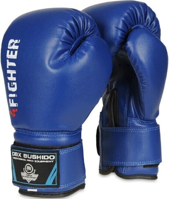 Guantes de boxeo y MMA DBX Bushido ARB-407V4 Blue 6 oz