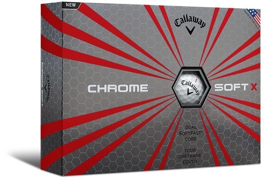 Golfball Callaway Chrome Soft X