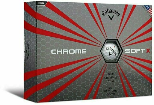 Golfball Callaway Chrome Soft X - 1