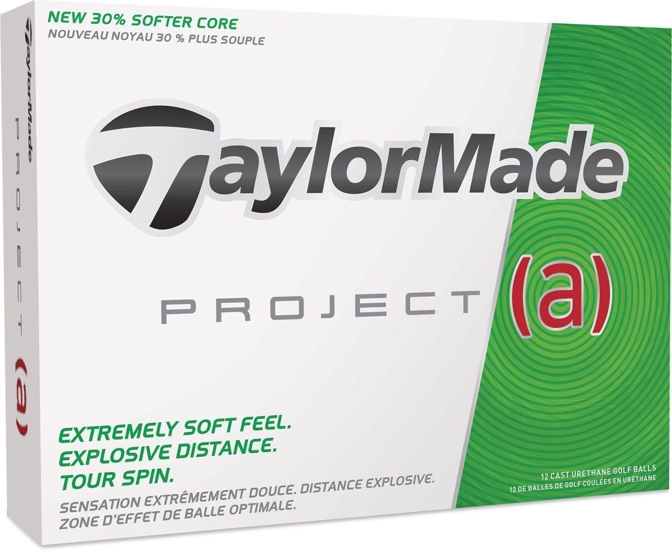 Нова топка за голф TaylorMade Project (a) Ball White