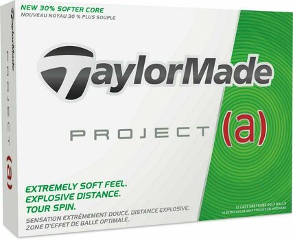 Нова топка за голф TaylorMade Project (a) Ball White - 1