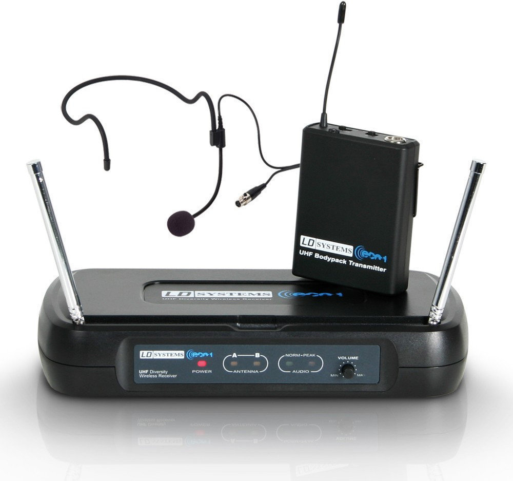 Set Microfoni Wireless ad Archetto LD Systems Eco 2 BPH 2: 863.9 MHz