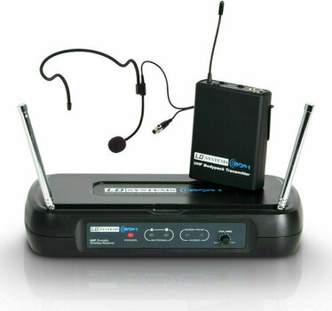 Безжични слушалки с микрофон LD Systems Eco 2 BPH 3: 864.5 MHz - 1