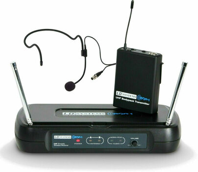 Trådløst headset LD Systems Eco 2 BPH B6I: 630,2 MHz - 1