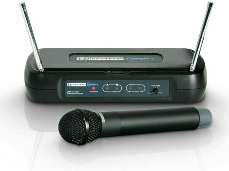 Set Microfoni Palmari Wireless LD Systems Eco 2 HHD 1: 863.1 MHz - 1