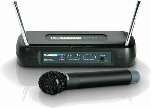 Wireless Handheld Microphone Set LD Systems Eco 2 HHD 4: 864.9 MHz - 1