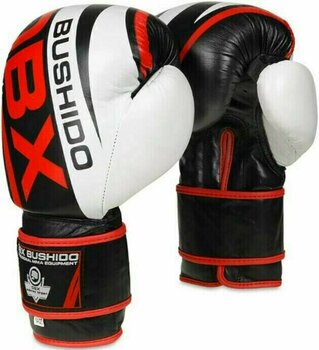 Bokse- og MMA-handsker DBX Bushido B-2v7 Sort-Red-hvid 12 oz - 1