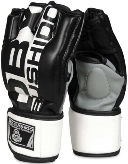 Box und MMA-Handschuhe DBX Bushido ARM-2023 Schwarz-Weiß L