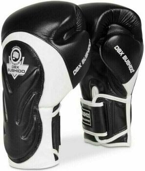 Boxing and MMA gloves DBX Bushido BB5 Black-White 12 oz - 1