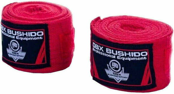 Boxing bandage DBX Bushido Boxing bandage Red 4 m - 1