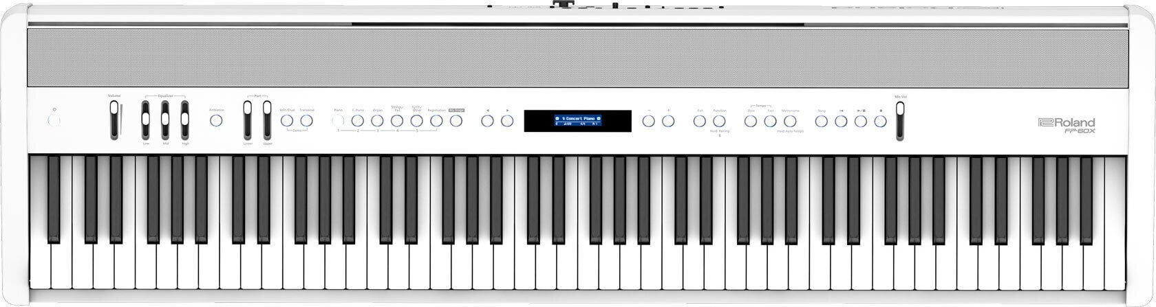 Digitalt scen piano Roland FP 60X WH Digitalt scen piano