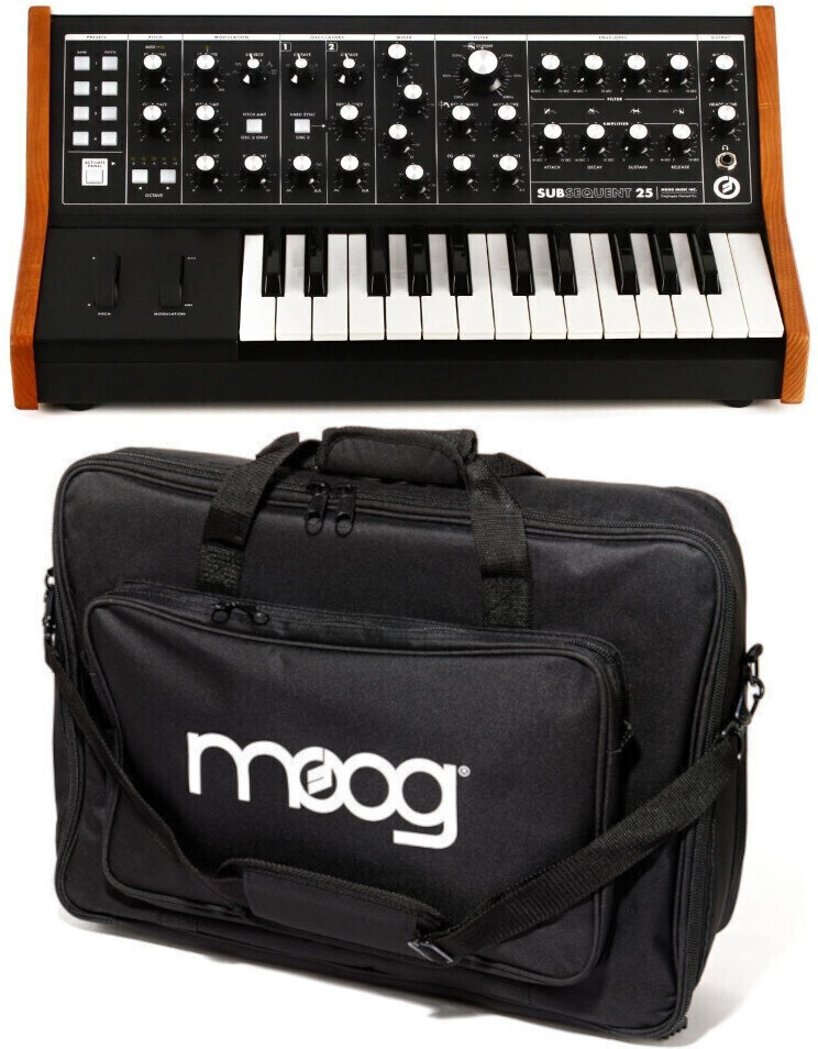 Syntetizátor MOOG Subsequent 25 Gig Bag SET