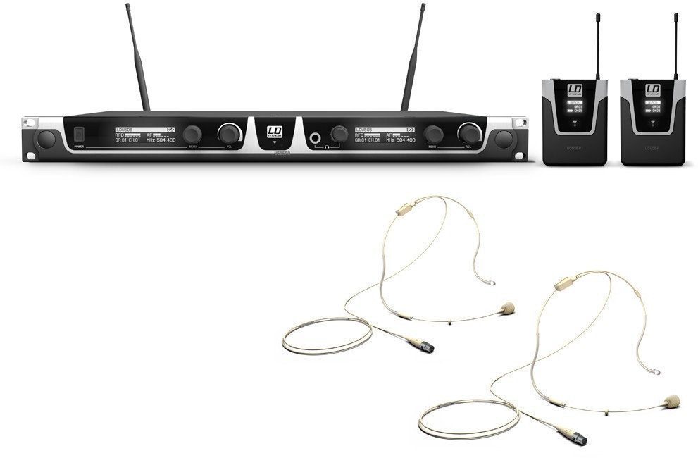 Set Microfoni Wireless ad Archetto LD Systems U505 BPHH 2