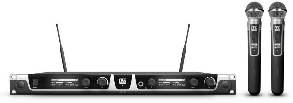 Conjunto sem fios LD Systems U505 HHD 2 Conjunto sem fios