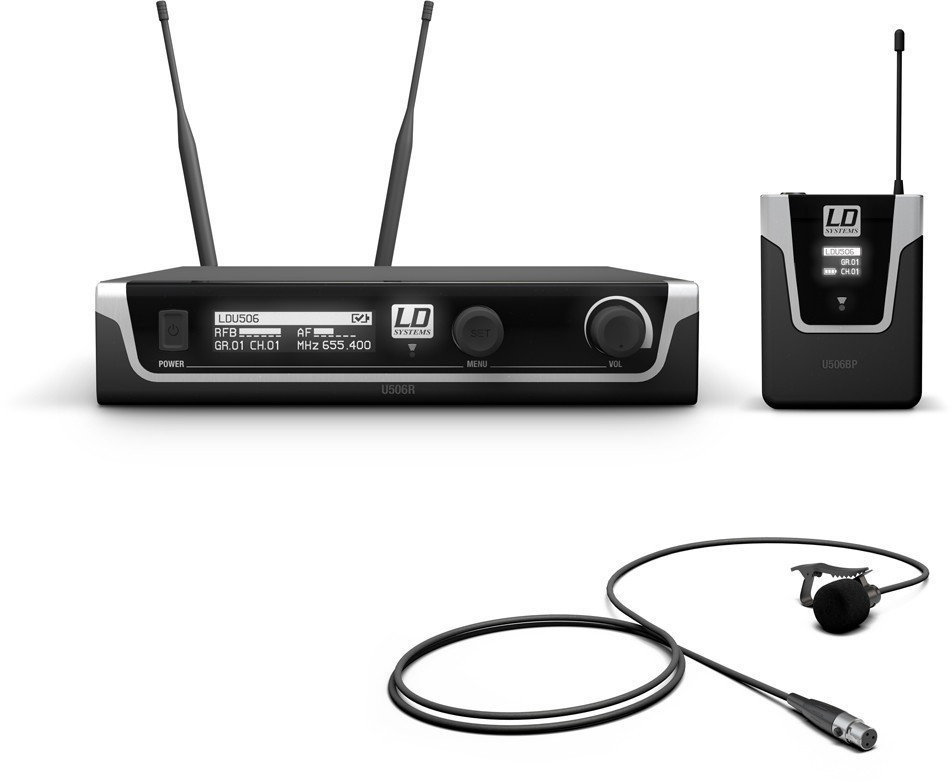 Set Microfoni Wireless Lavalier LD Systems U506 BPL