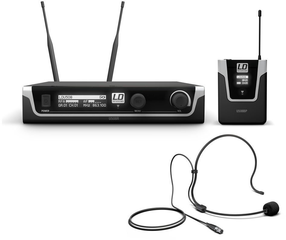 Set Microfoni Wireless ad Archetto LD Systems U508 BPH