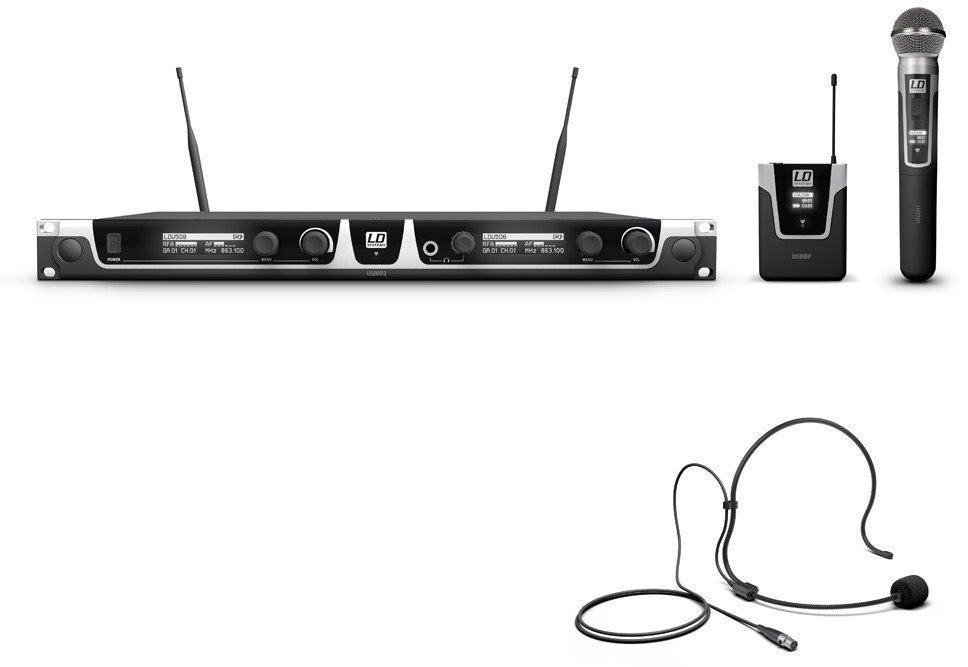 Wireless system-Combi LD Systems U508 HBH 2