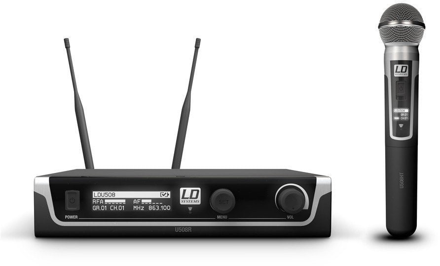 Ensemble sans fil LD Systems U508 HHD Ensemble sans fil