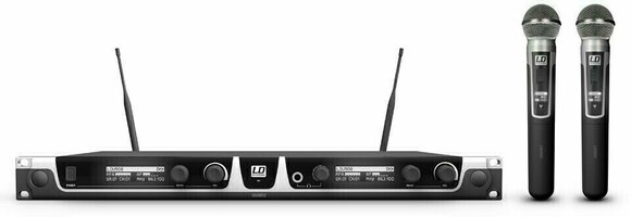 Set Microfoni Palmari Wireless LD Systems U508 HHD 2 - 1