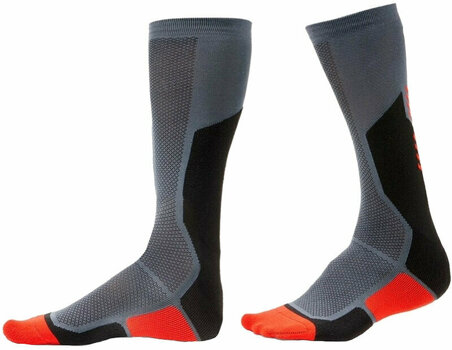 Chaussettes Rev'it! Chaussettes Charger Black/Red 35/38 - 1