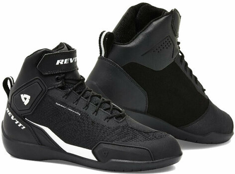 Motociklističke čizme Rev'it! G-Force H2O Black/White 42 Motociklističke čizme - 1