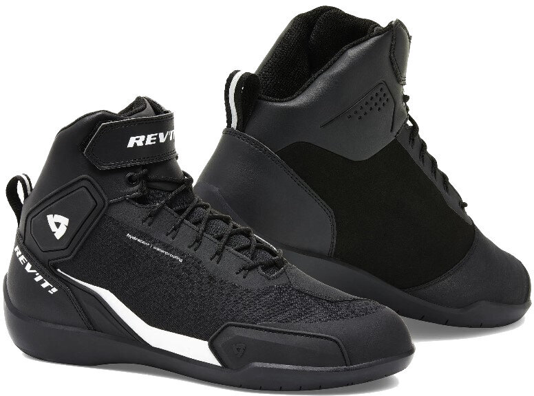 Αθλητικές Μπότες Μηχανής Rev'it! G-Force H2O Black/White 44 Αθλητικές Μπότες Μηχανής