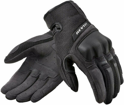 Motorcycle Gloves Rev'it! Volcano Black S Motorcycle Gloves - 1