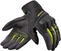 Motorcycle Gloves Rev'it! Volcano Black/Neon Yellow M Motorcycle Gloves