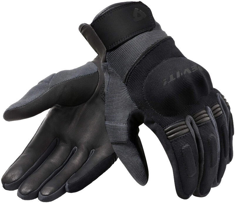 Γάντια Μηχανής Textile Rev'it! Mosca H2O Black/Anthracite XL Γάντια Μηχανής Textile