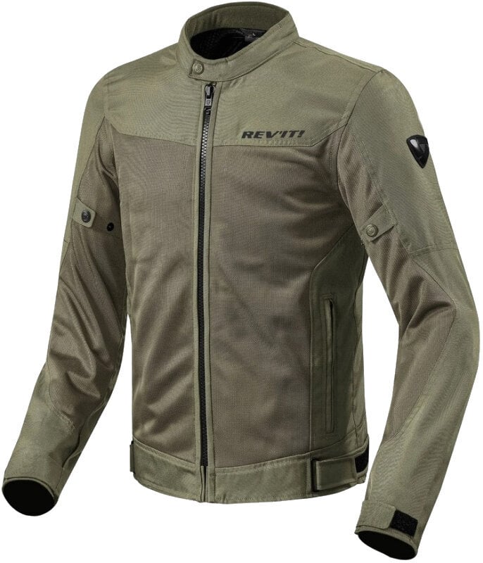 Textile Jacket Rev'it! Eclipse Dark Green 2XL Textile Jacket