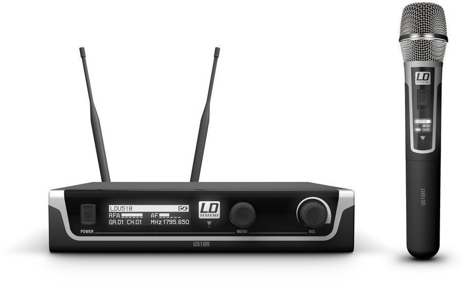 Ensemble sans fil LD Systems U518 HHC Ensemble sans fil