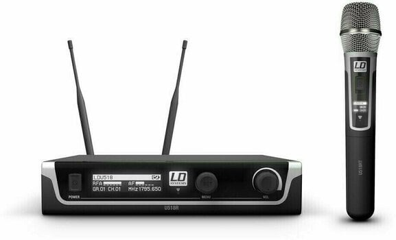 Ensemble sans fil LD Systems U518 HHC Ensemble sans fil - 1