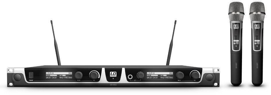 Ensemble sans fil LD Systems U518 HHC 2 Ensemble sans fil