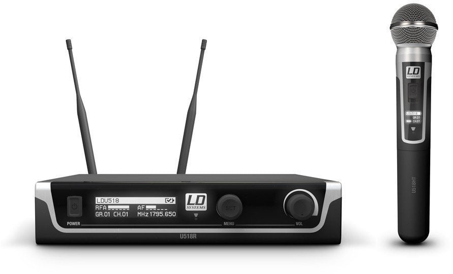 Ensemble sans fil LD Systems U518 HHD Ensemble sans fil