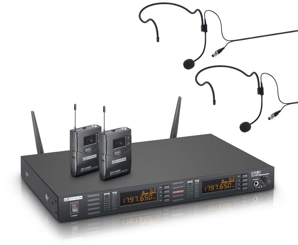 Set Microfoni Wireless ad Archetto LD Systems WS 1G8 BPH2