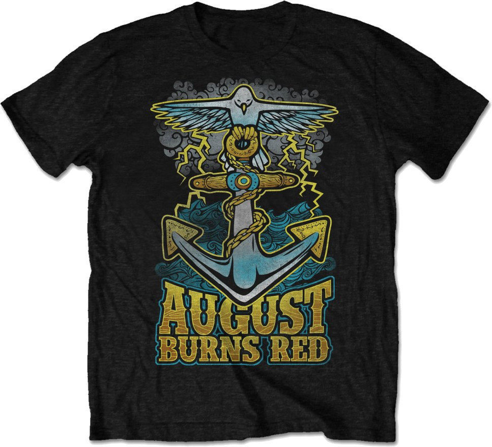 Camiseta de manga corta August Burns Red Camiseta de manga corta Dove Anchor Black M