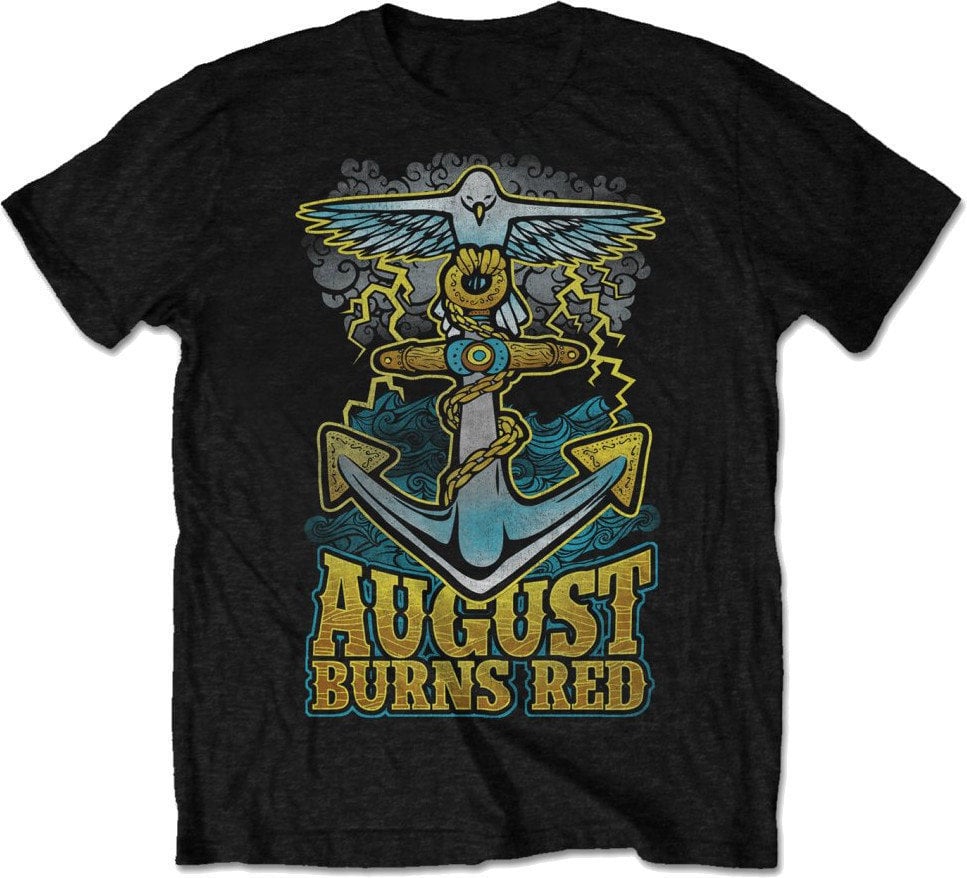 T-Shirt August Burns Red T-Shirt Dove Anchor Male Black S