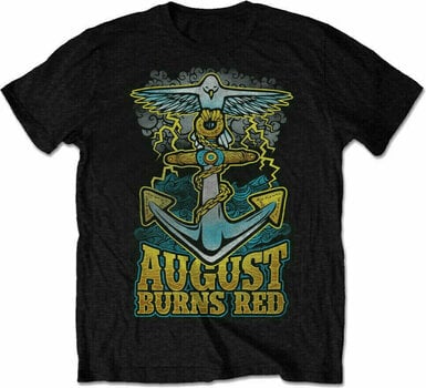 Риза August Burns Red Риза Dove Anchor Mens Мъжки Black XL - 1